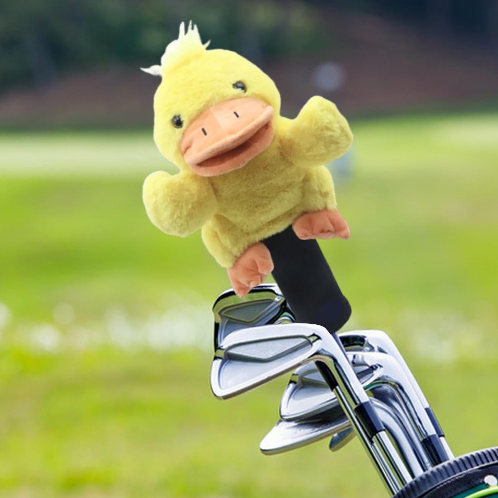 Milageto Funda de de Golf con diseño de Animal, y Gruesa, Divertida y de Peluche, Ideal para Familiares y compañeros de Trabajo en año