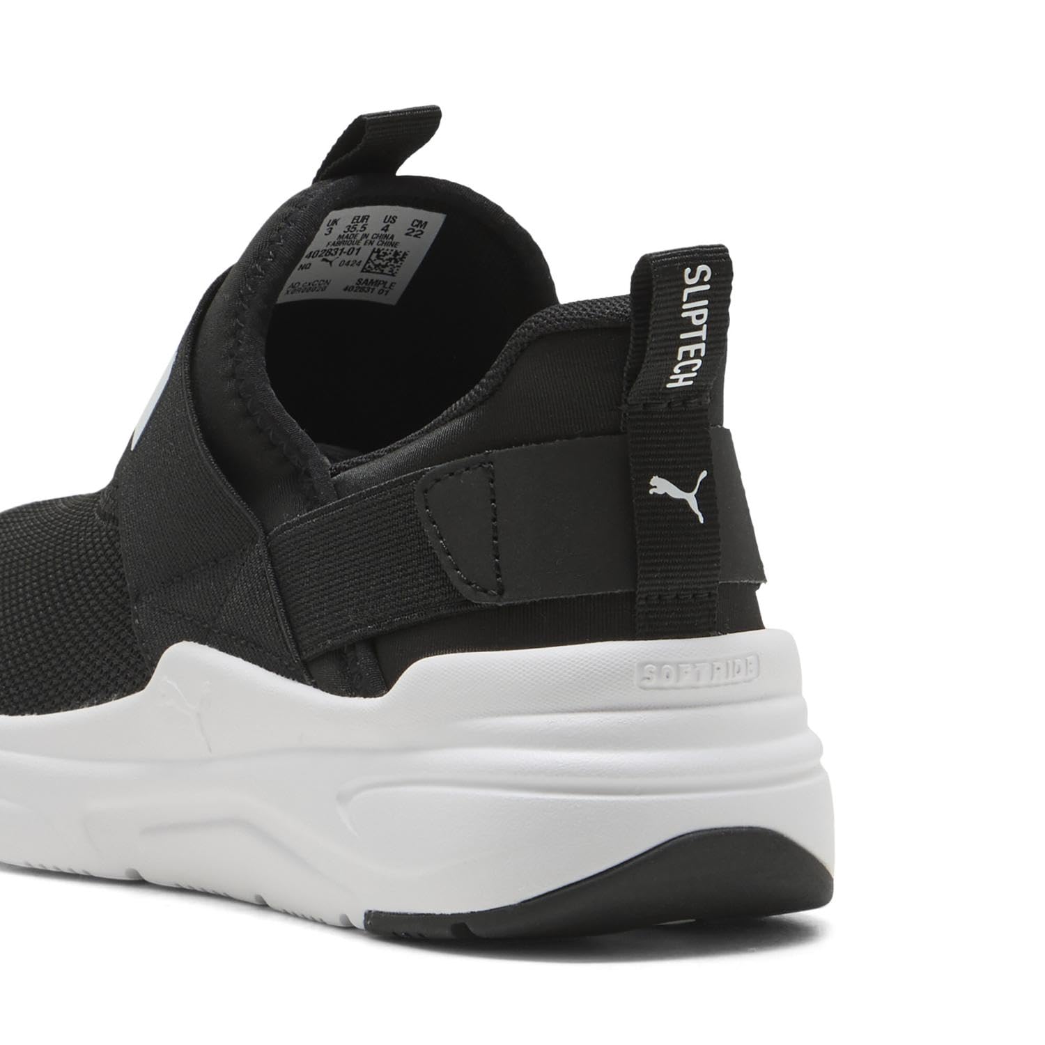 PUMA Softride Wired 2 Sliptech Jr, Scarpe da Ginnastica Unisex-Bambini e Ragazzi