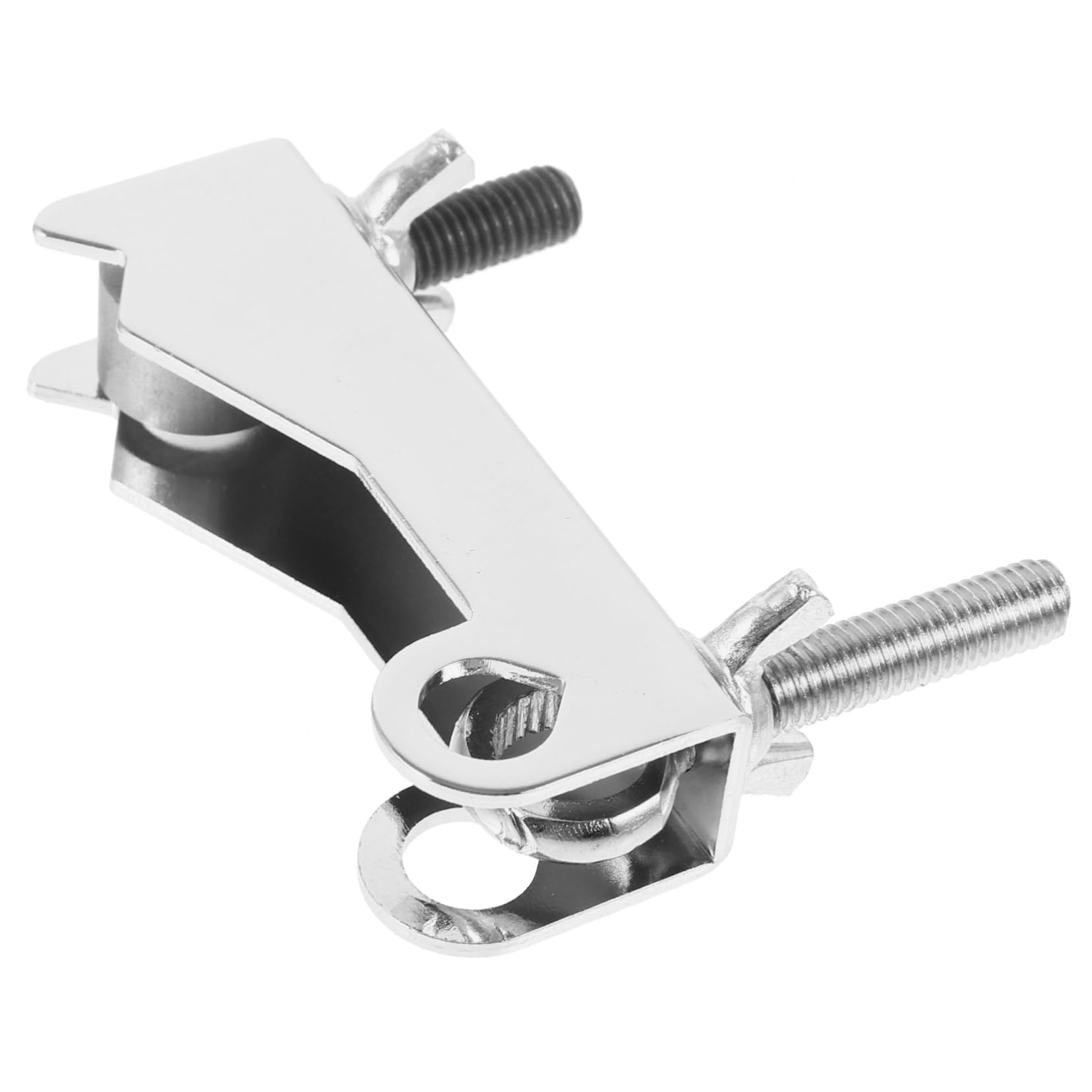 ifundom Drum Extension Clamp Mounting Bracket Metal Cowbell Holder for Drum Sets Sleek Design
