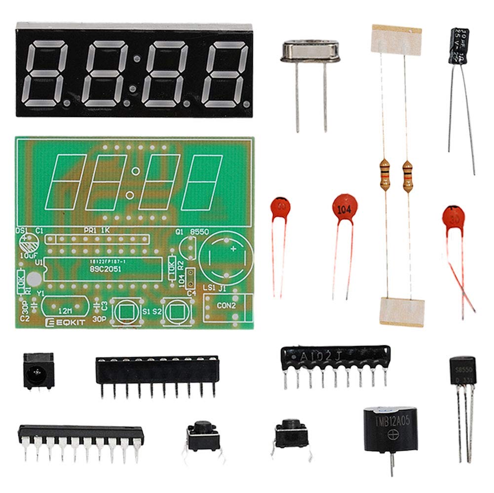 Buy KingBra 0.56 Inch 4 Bits Red Digital LED Electronic Clock DIY Kits