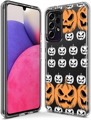Miniatura 3 de Mundaze - Case for Samsung Galaxy A32 Slim Hybrid Shockproof Hard Shell Soft TPU Heavy Duty Protective Phone Cover - Halloween Spooky Horror Scary