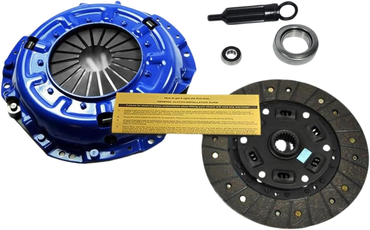 EFT Stage 2 Clutch Kit for 1979-1988 Toyota Pickup & 1984-1988 4Runner 2.2L 2.4L 22R 22RE 2L 2LT - Heavy-Duty Pressure Plate & Carbon Disc - High Performance Upgrade - Offers 12 Month Brand Warranty
