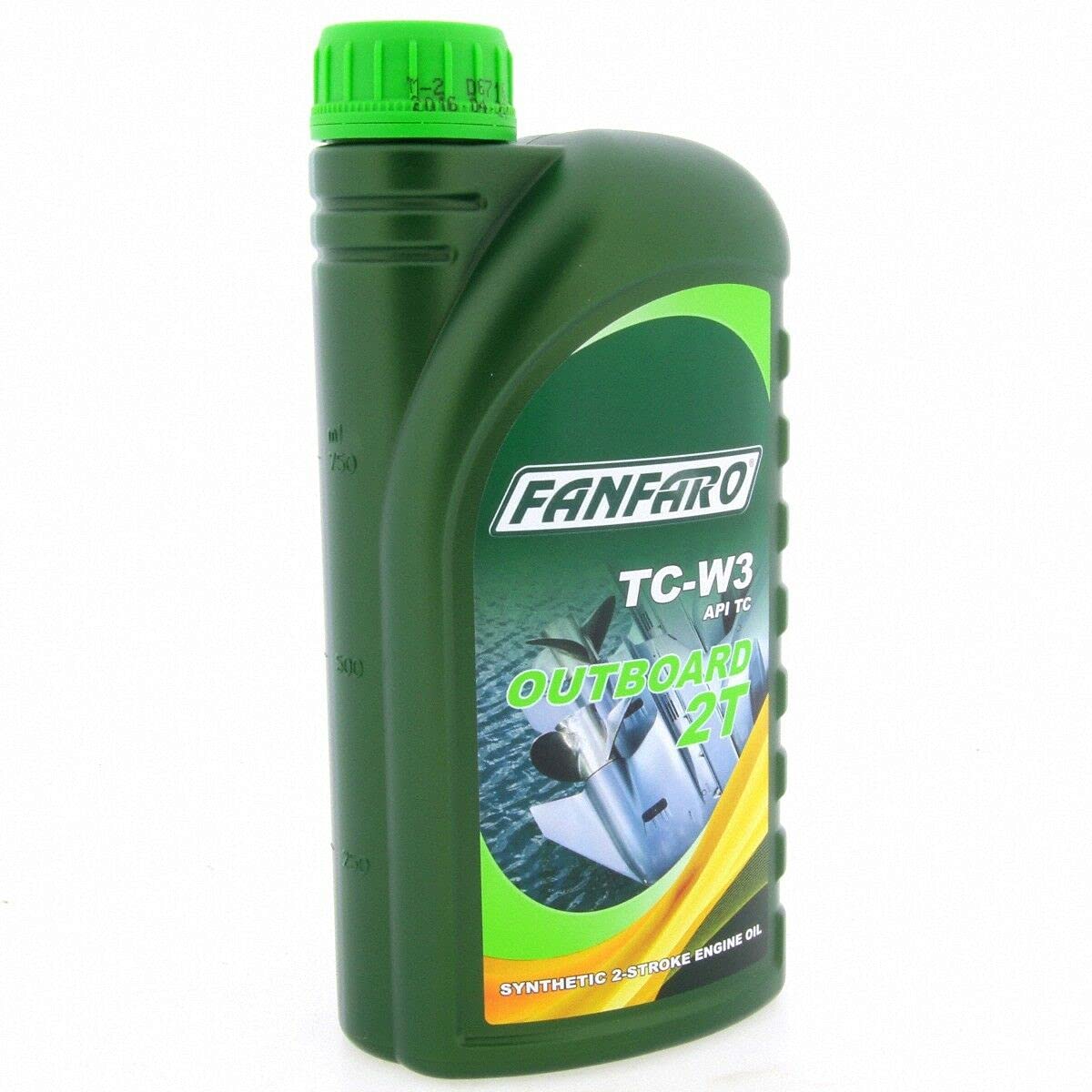 3 Liter FANFARO Outboard 2T API TC Außenbord 2 Takt NMMA TC-W3 Boot