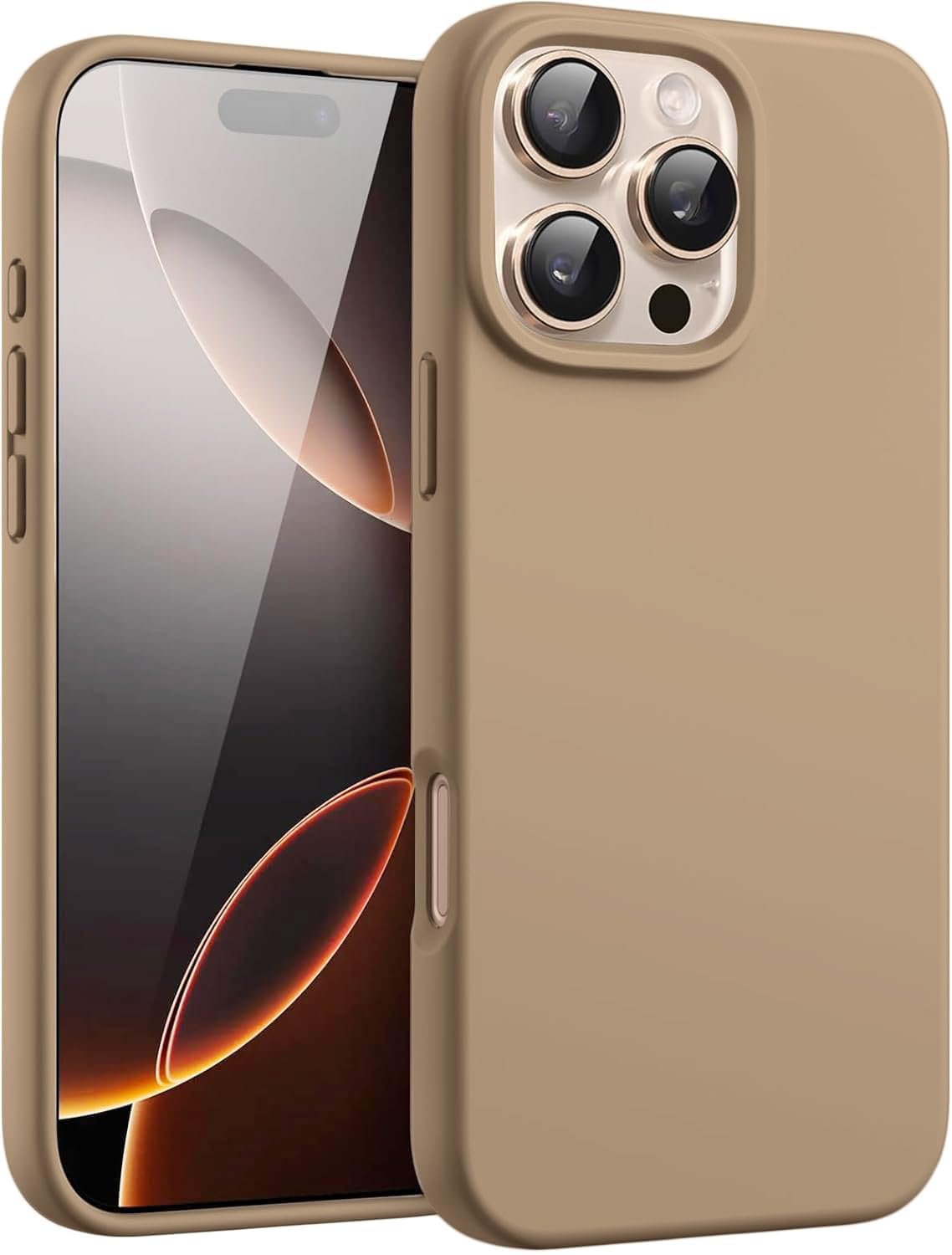 DIZORO Compatible for iPhone 16 Pro Max Case 6.9, Slim Liquid Silicone 3 Layers Full Covered Soft Gel Rubber Phone Case Protective Cover 6.9 Inch - Dark Grey (B0DGD7SBTF) Amazon Price History, Amazon Price Tracker