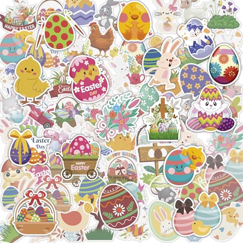 - Easter Egg Stuffers - 100 PCS Easter Stickers for Kids | Egg Bunny Games Crafts Activities Party Favors Basket Stuffers - Kids Gifts for Boys Girls