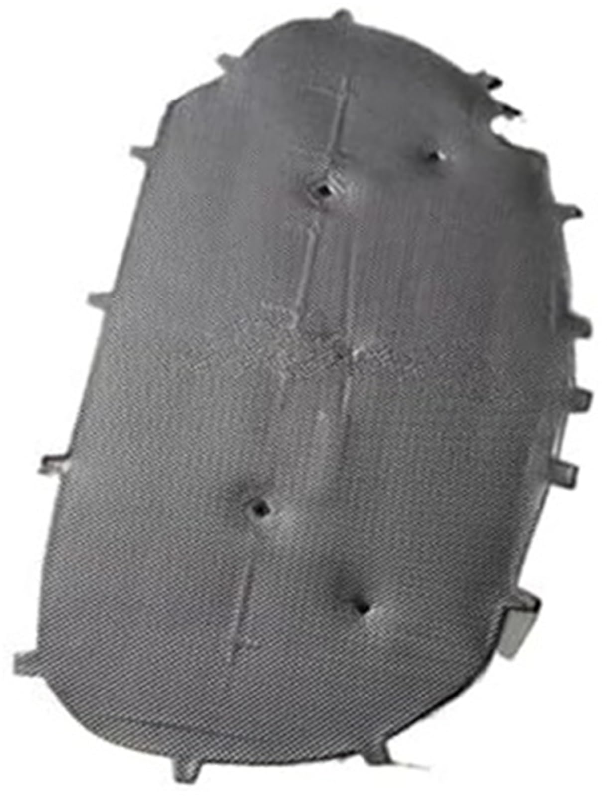 Qklyxr Black C Car Engine Heat Mat Engine Heat Shield Pad, For Vw, For Golf 6, For Gti Front Hood Sound Insulation Cotton Soundproof Cover Thermal Mat(Black C)
