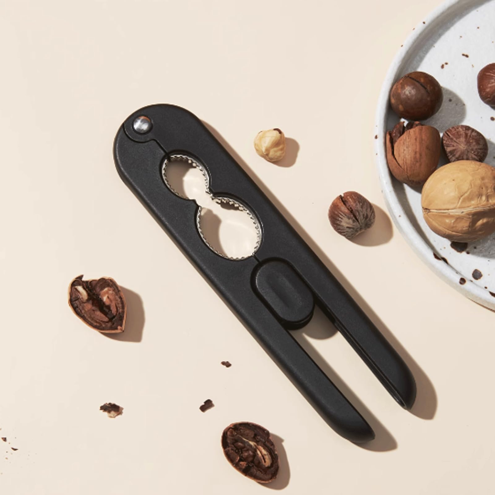 Casse-noix Compact, casse-noix, ouvre-noix domestique, décortiqueur de noix multifonctionnel pour les fêtes de cuisine, outils