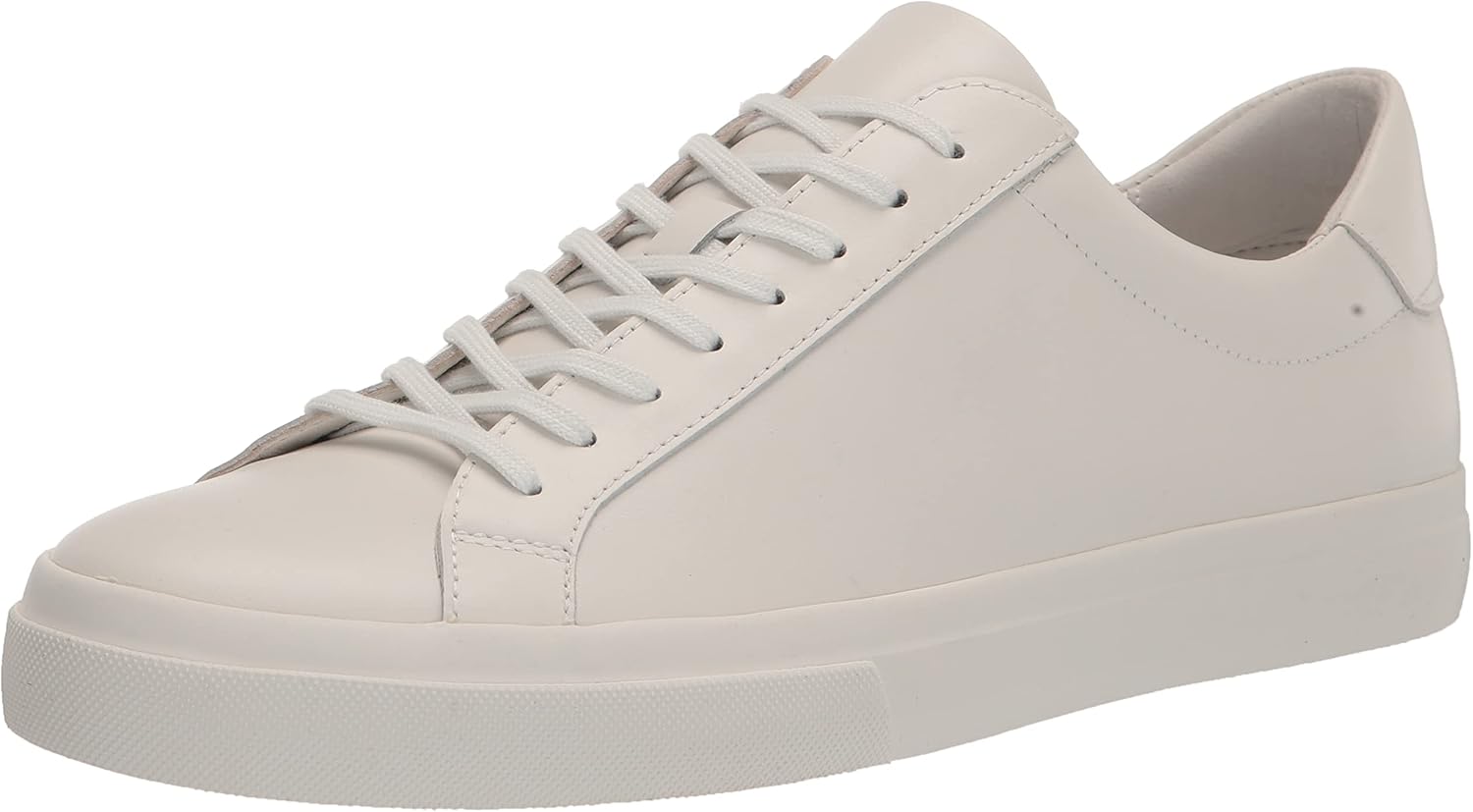 Vince Men's Fulton Leather Sneakers, White, 11 Medium US
