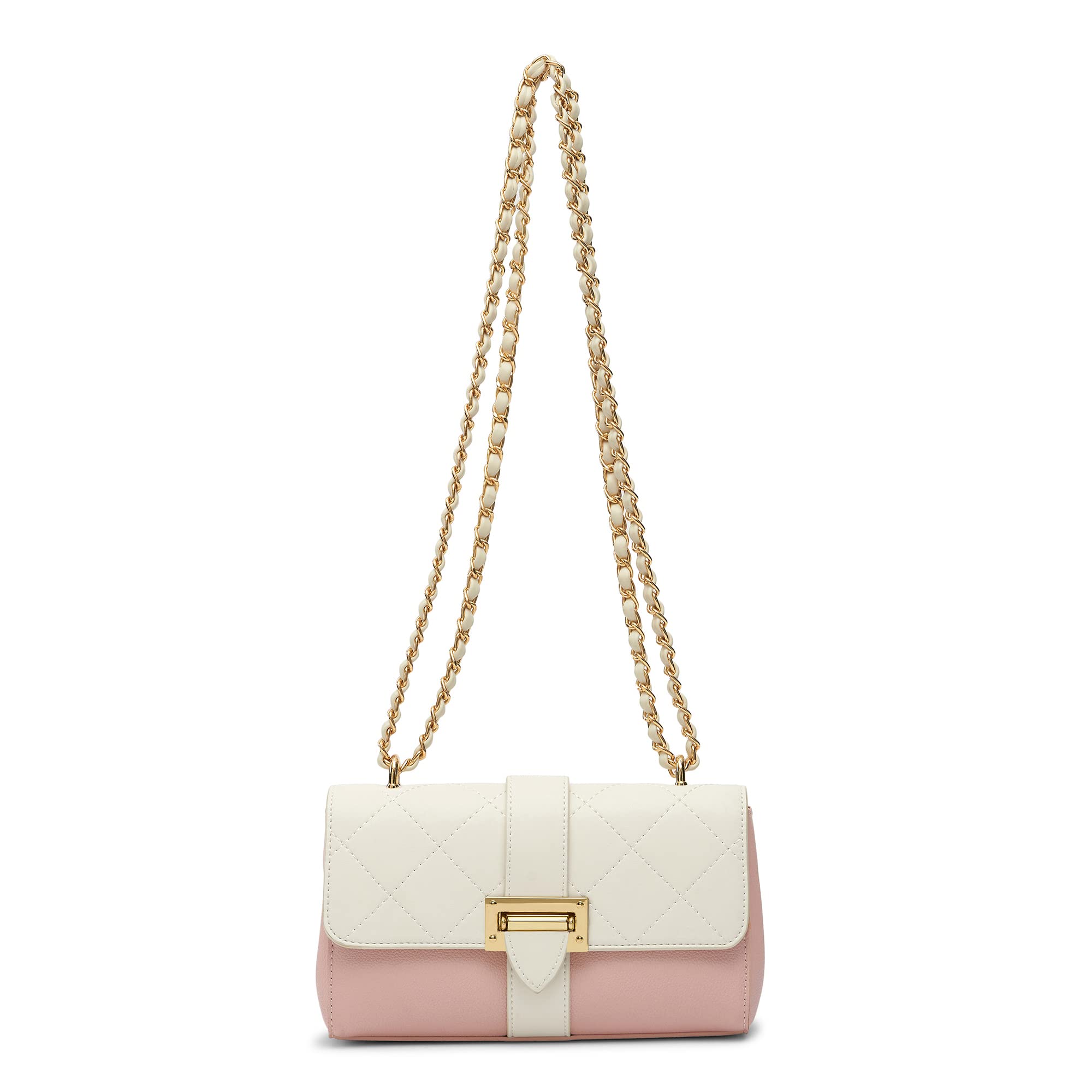 Miraggio Womens Estelle Crossbody/Shoulder Bag With Convertible Sling (Pink) (B0BRJBWGBF) Amazon Price History, Amazon Price Tracker