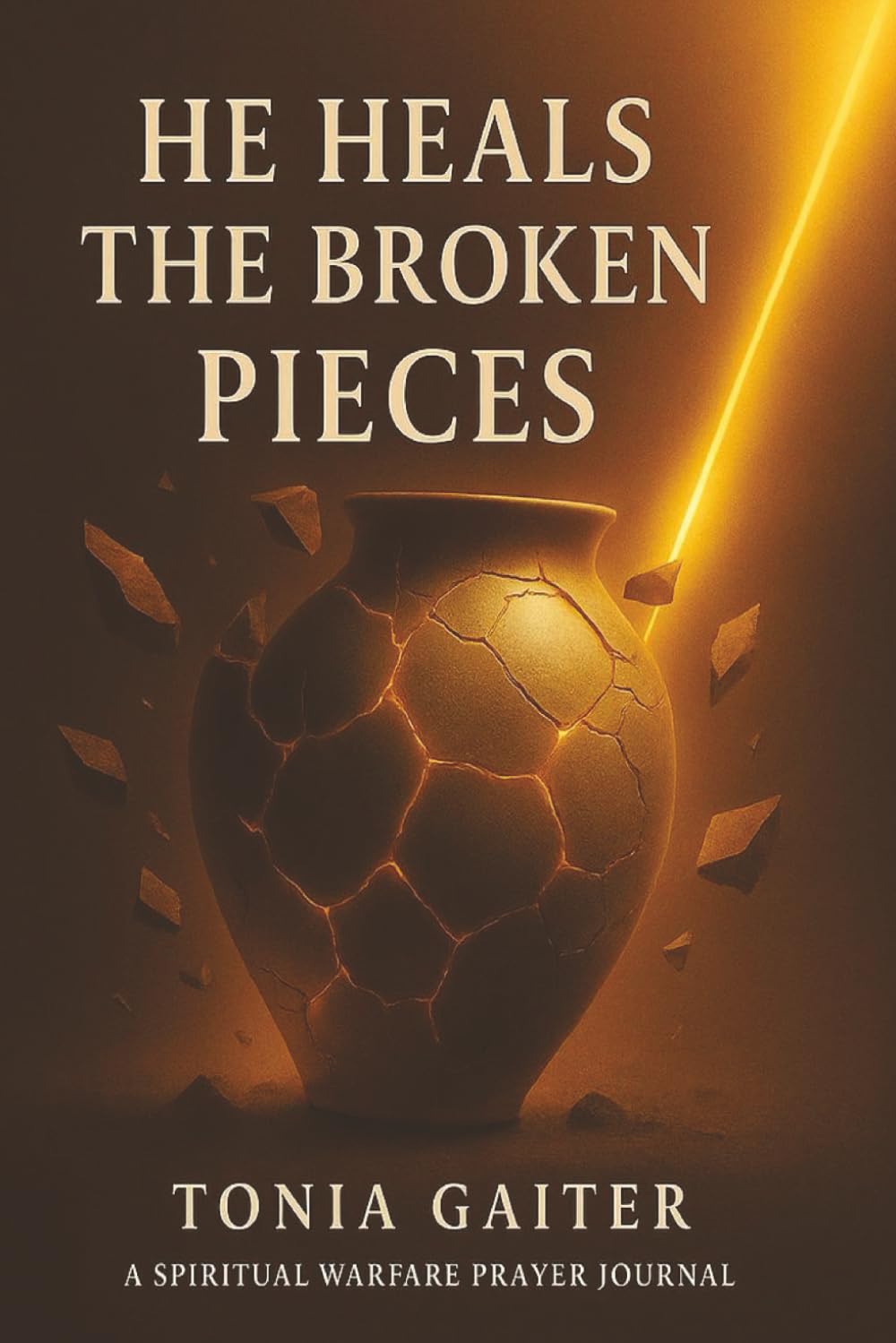 He Heals the Broken Pieces: Spiritual Warfare Prayer Journal