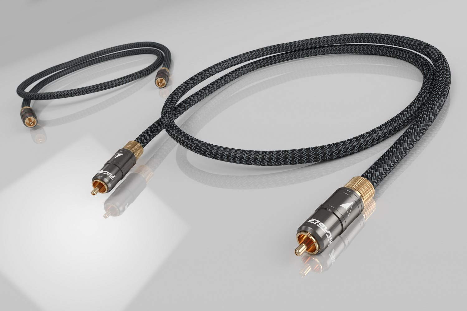 Ricable MR1 MAGNUS 2 x 1 mt - Cavo High-End Audio Stereo RCA di segnale