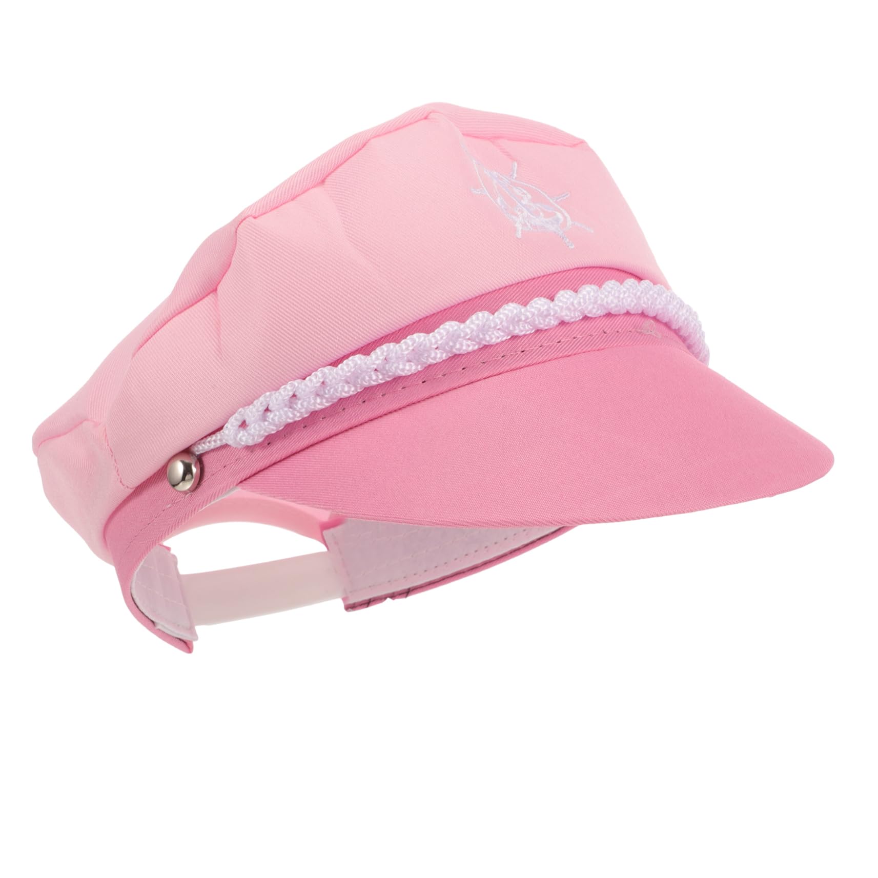 Cabilock Adorable Sailor Captain Hat for Cosplay Navy Costume Accessory for Parties and Stage Performances Lightweight and Breathable Design