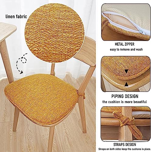 Coussin de siège antidérapant pour chaises en bois inconfortables - 5
