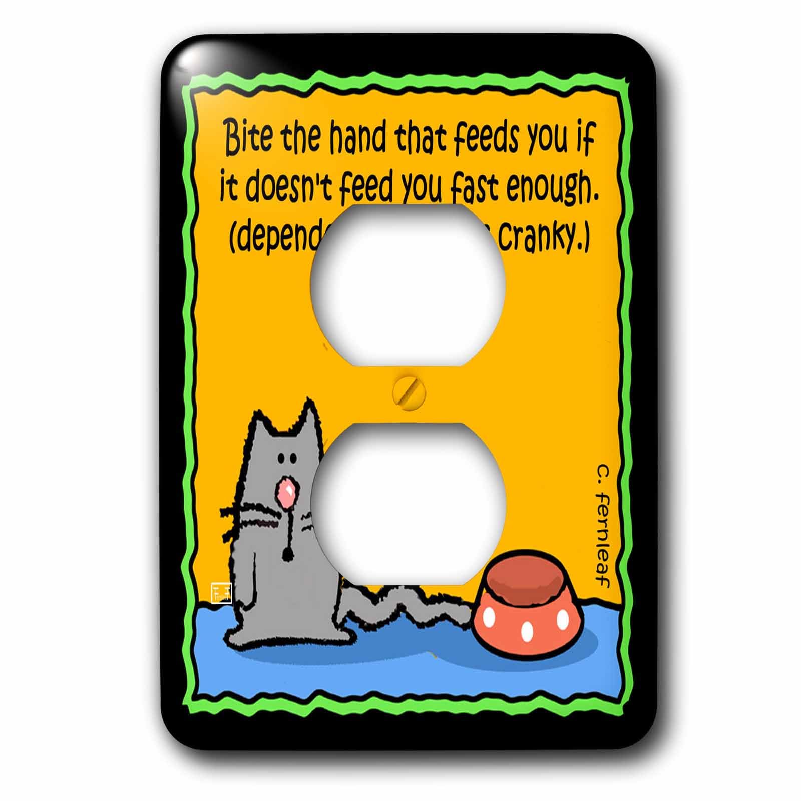 Cache pour prise de courant 3dRose lsp_36676_6 design chats