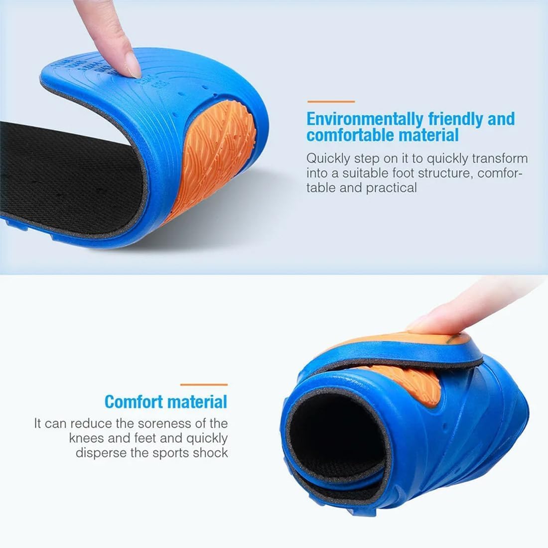 plantillas gel hombre trabajo para calzado deportivo y de trabajo - Transpirables,cómodas y se adaptan perfectamente,Las plantillas de gel para hombre están disponibles en las tallas (40-45#)
