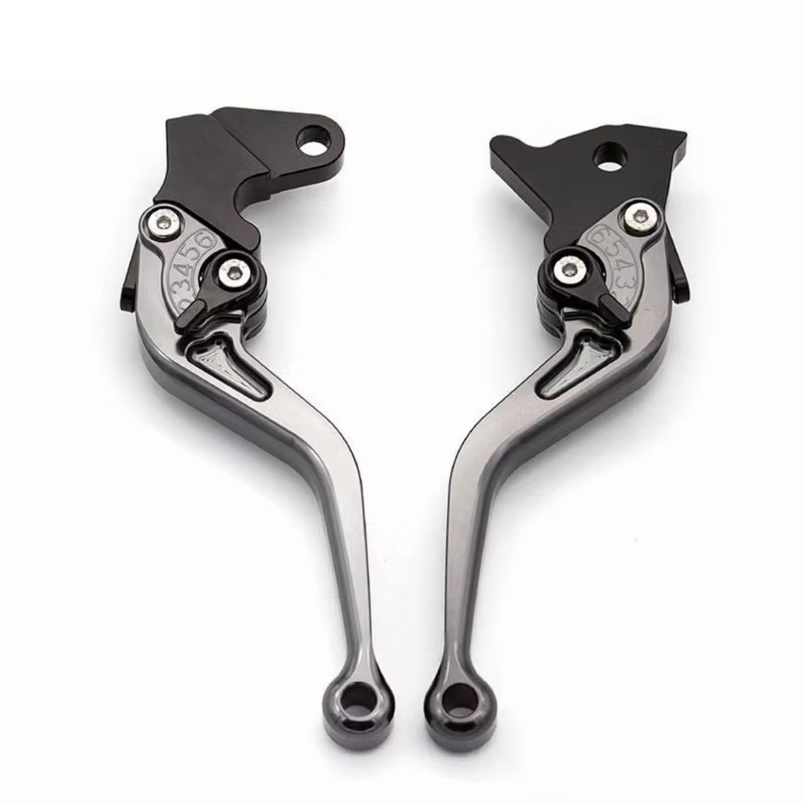 Naojino Brake Clutch Levers Compatible with R1200RT 2014-2018 2015 2016 2017 for R1200GS 2013-2018 2014 2015 2016 2017 CNC Motorcycle Adjustable Brake Clutch Levers(Grey)