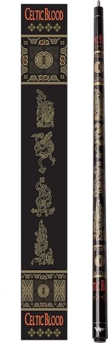 Miniatura 3 de Viper Taco subterráneo de billarbillar de 58" de 2 piezas, sangre celta