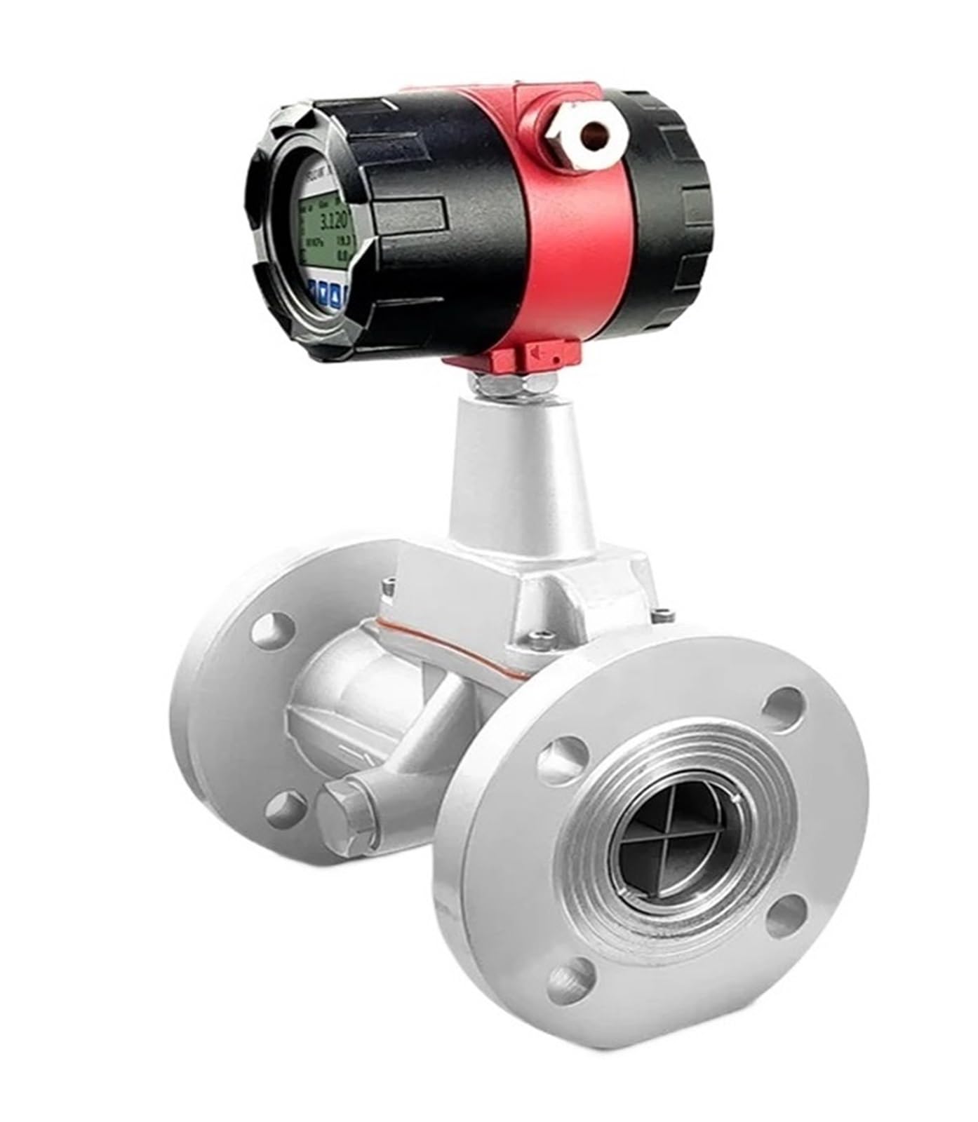 KSZHZYMGX O2 CO2 Flow Meter 4-20mA RS485 Precession Flowmeter(DN25)