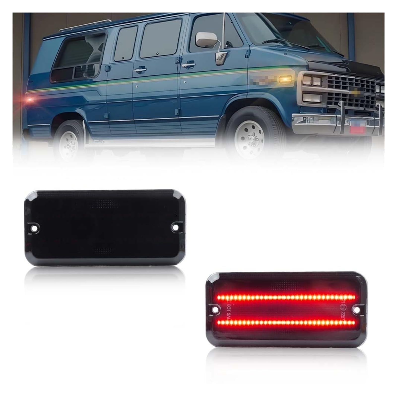 Indicatore Laterale Per Per G10 Per G20 Per G30 1985-1995 Anteriore Posteriore Indicatore Laterale Disabilita Luci Segnalazione Con LED Indicatore Direzione Auto