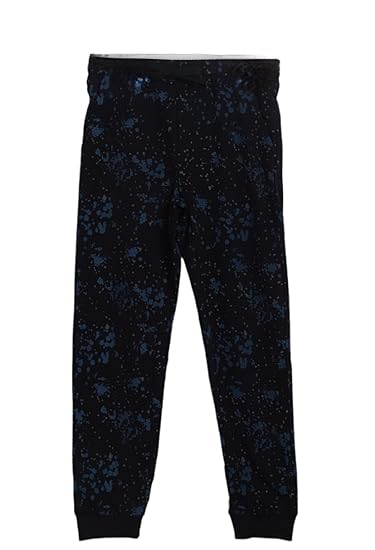 Boys Splattering Print Cotton Joggers Track Pants