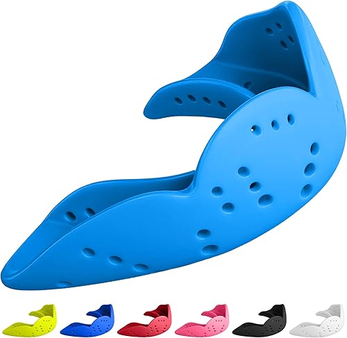 Miniatura 33 de SISU Aero - Protectores bucales 0.06 pulgadas, ajuste a la medida, protector bucal deportivo, para jóvenes y adultos, M Artic Camo