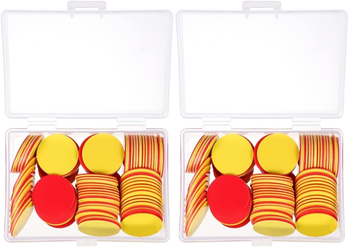 STOBOK 200 Pcs Early Education Counting Coins Mini Poker