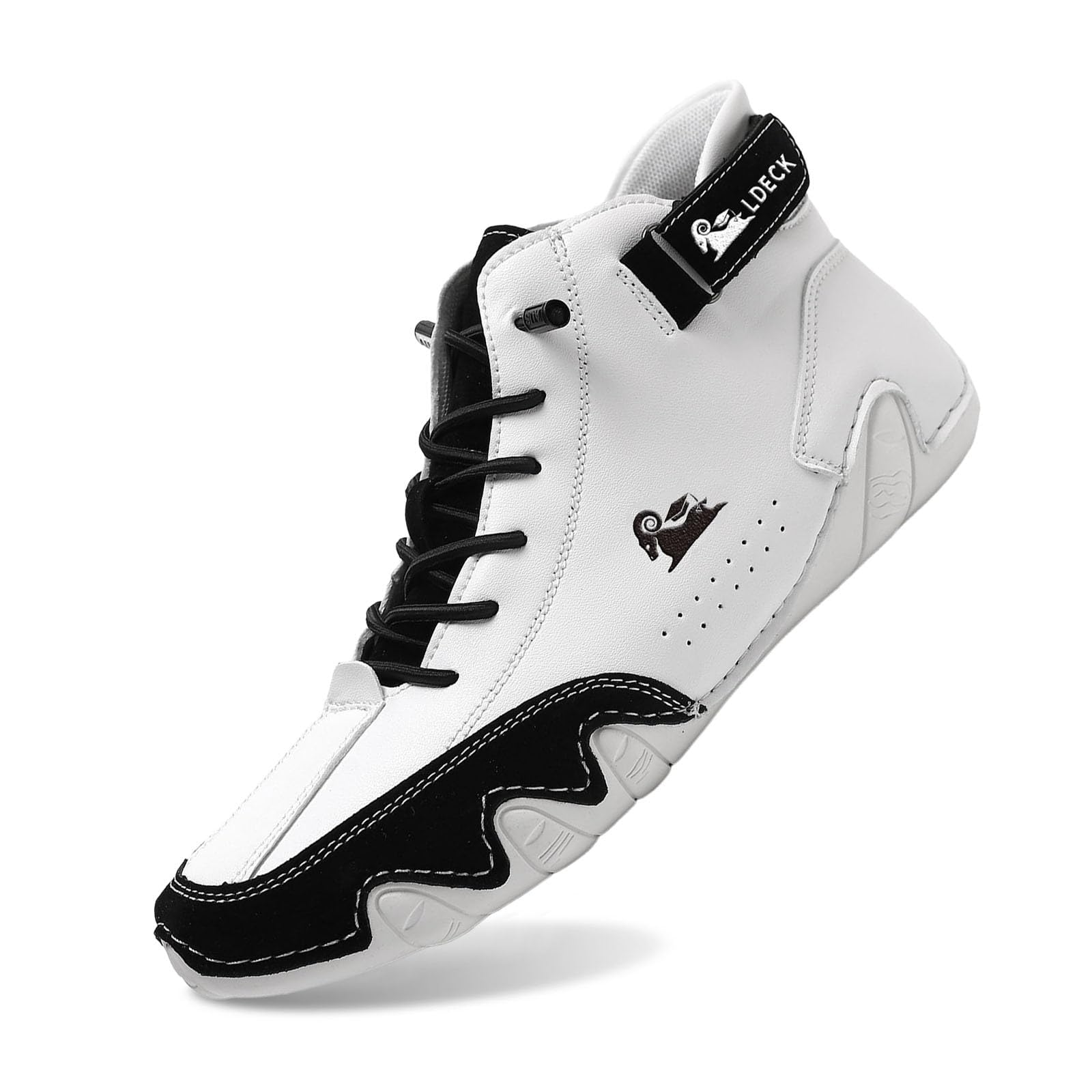 Men's Waterproof Leather Ankle Boots Orthopedic Slip On Chukka Boots for Women Lightweight High Top Non-Slip Driving Shoes Handmade Sports Outdoor Walking Sneakers Fashion Hiking Boot Unisex