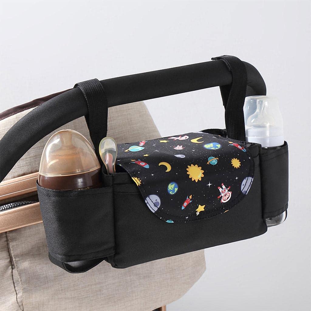 Enakshi® Baby Stroller Organizer Bottle Cup Holder Diaper Bags Nappy Bag Black|Baby | Strollers & Accessories | Stroller Accessories | Organizers & Nets-picture-41