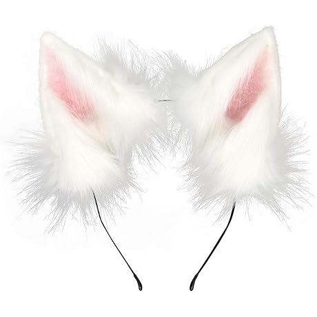 Neferpitou Cosplay Headwear: Wolf Anime Halloween Costume
