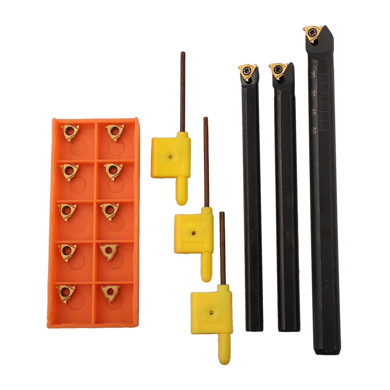 Barre d'alésage SNR0008K11 et 13 inserts 11IR A60 pour filetage interne sur tour CNC