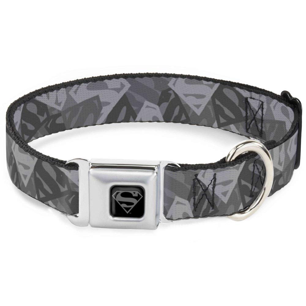 Collier chien Superman boucle ceinture pour des balades urbaines sécurisées et stylées