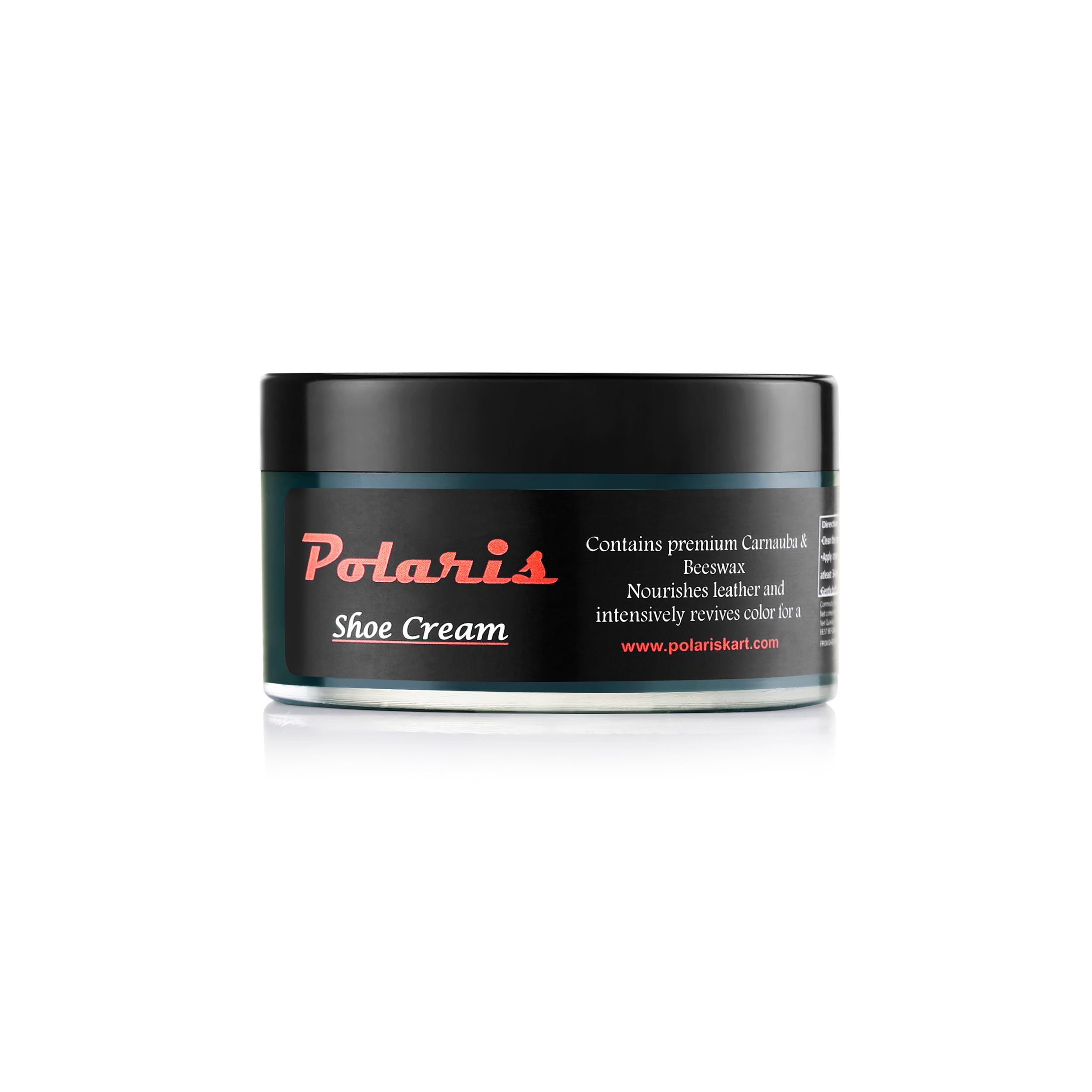 polaris Shoe Cream Dark Green 60gm | Premium Leather Shoe Polish & Shoe Shine Cream | Long Lasting Leather Conditioner Shoes & Shoe Color Restorer for Formal Shoes, Boots, Bags & Belts 3
