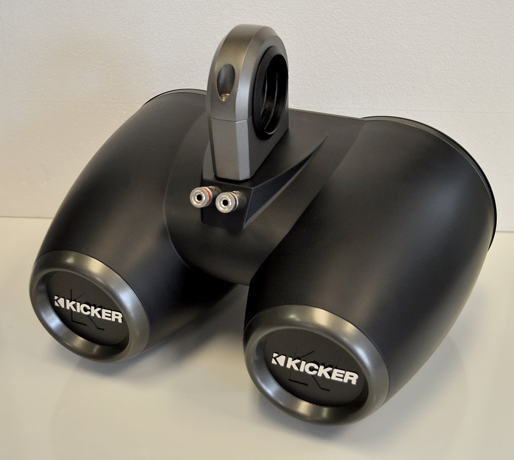 Amazon.co.jp: KICKER ブラック デュアルウェイクタワーシステム