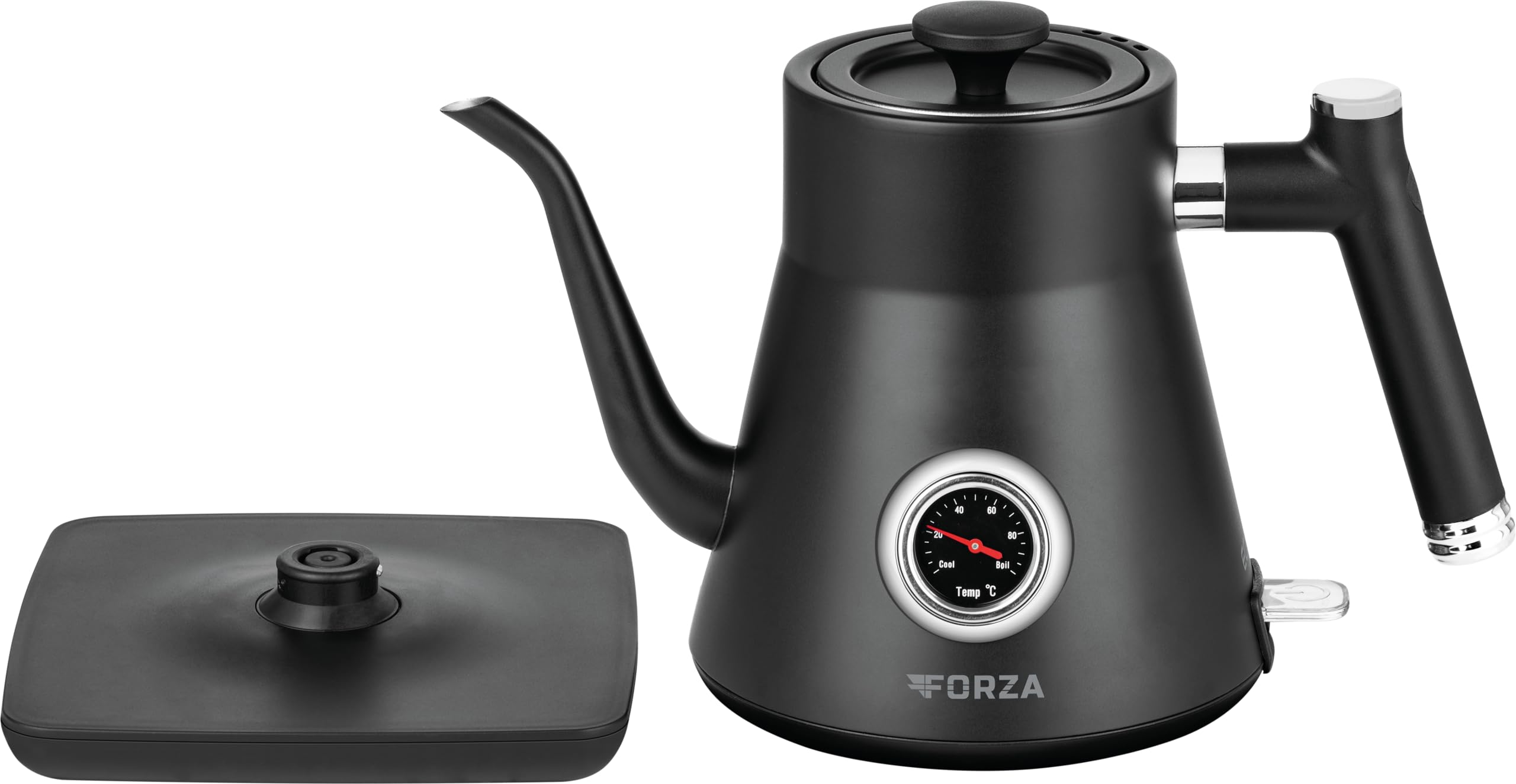 ECG Forza 5000 Pour over Nero, 1200 W, 0,8 l