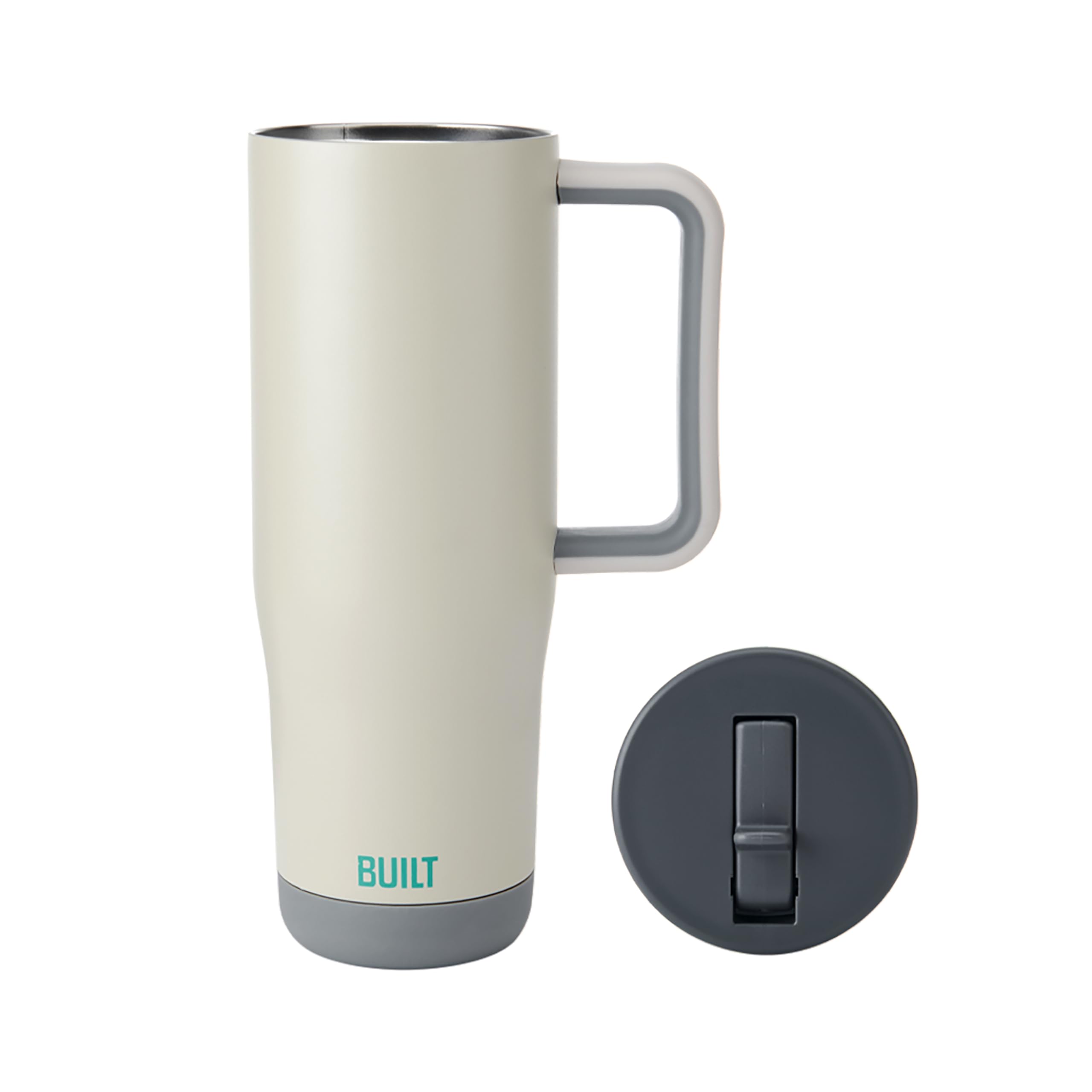 Amazon.com | Built 40 oz Cascade Flip Straw Tumbler, Double Wall