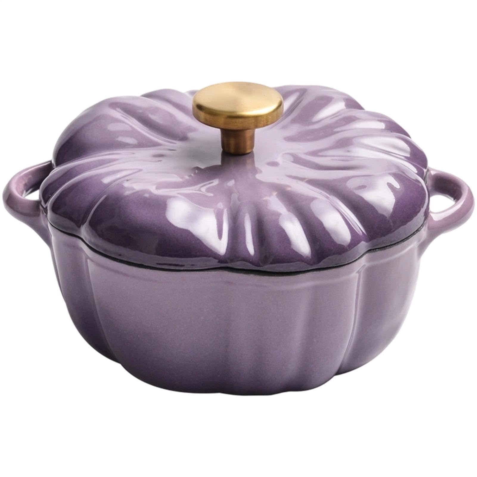Olla Holandesa Con Tapa Olla calabaza resistente 2,8 litros con tapa y asas