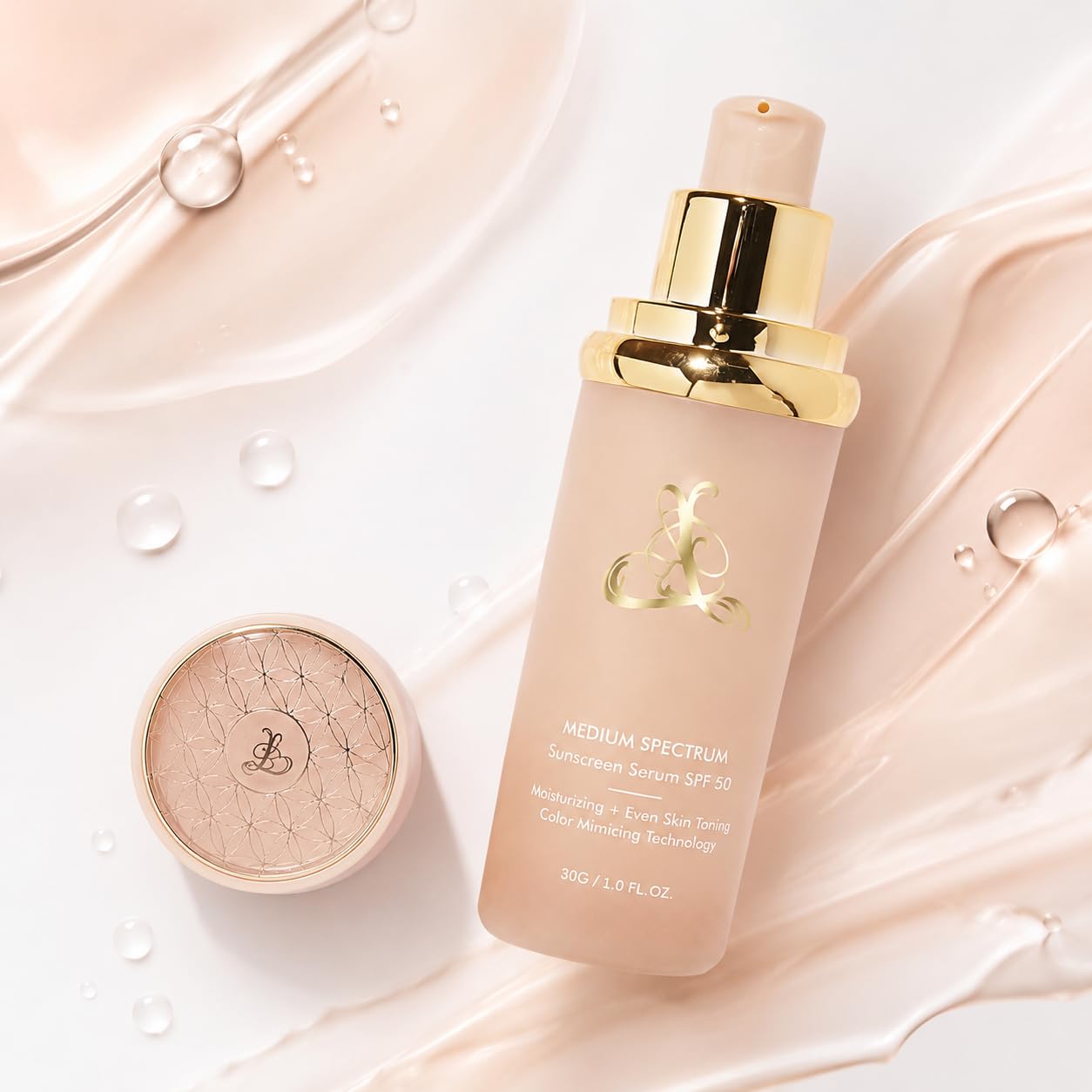 Infinite Love Maquillaje Maquillaje Facial 4 En 1 Con Hidratación Suave Y Cobertura Natural (color trigo(2PCS))