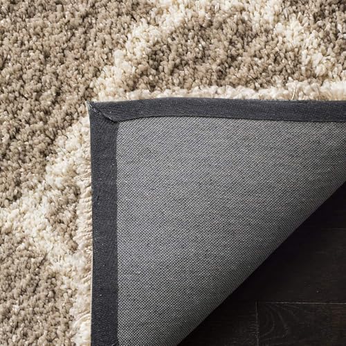 Image of Solid Fluffy Rugs and Carpet for Hall and Drawing Room 5x7 Feet M-23