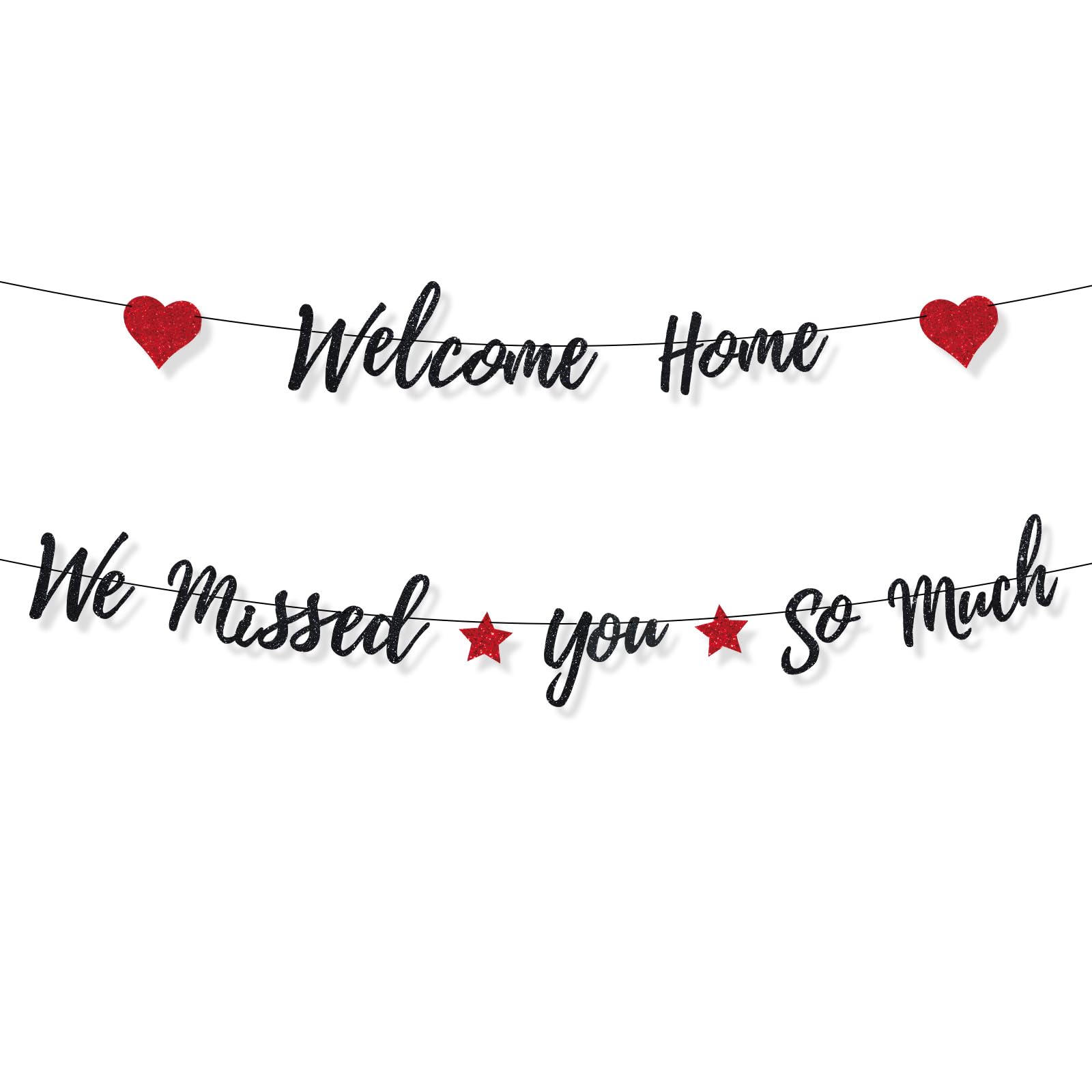 Welcome Home We Missed You so Much Banner