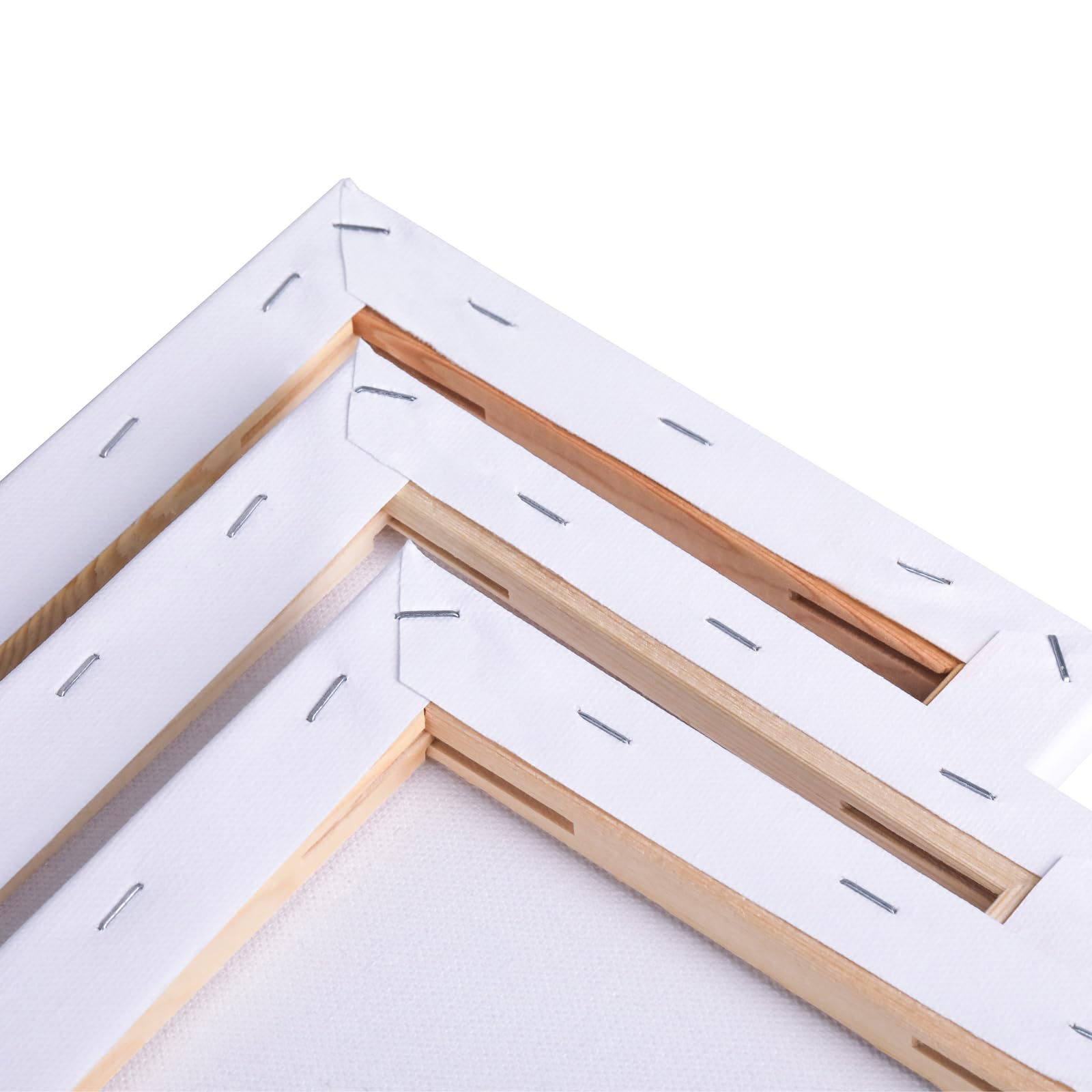 Premium Leinwand 30x30cm Auf Keilrahmen | 380g/m² Qualität, 3-fach Vorgrundiert Für Acryl & Ölmalerei