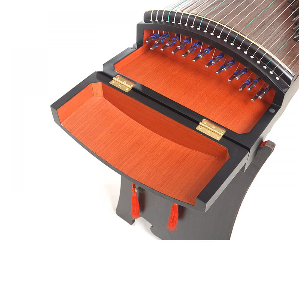 Dorosły lite drewno Guzheng drzewo sandałowe 163 cm długości 21 strun Guzheng żółta rzeka wiatr nadaje się dla początkujących osiągów