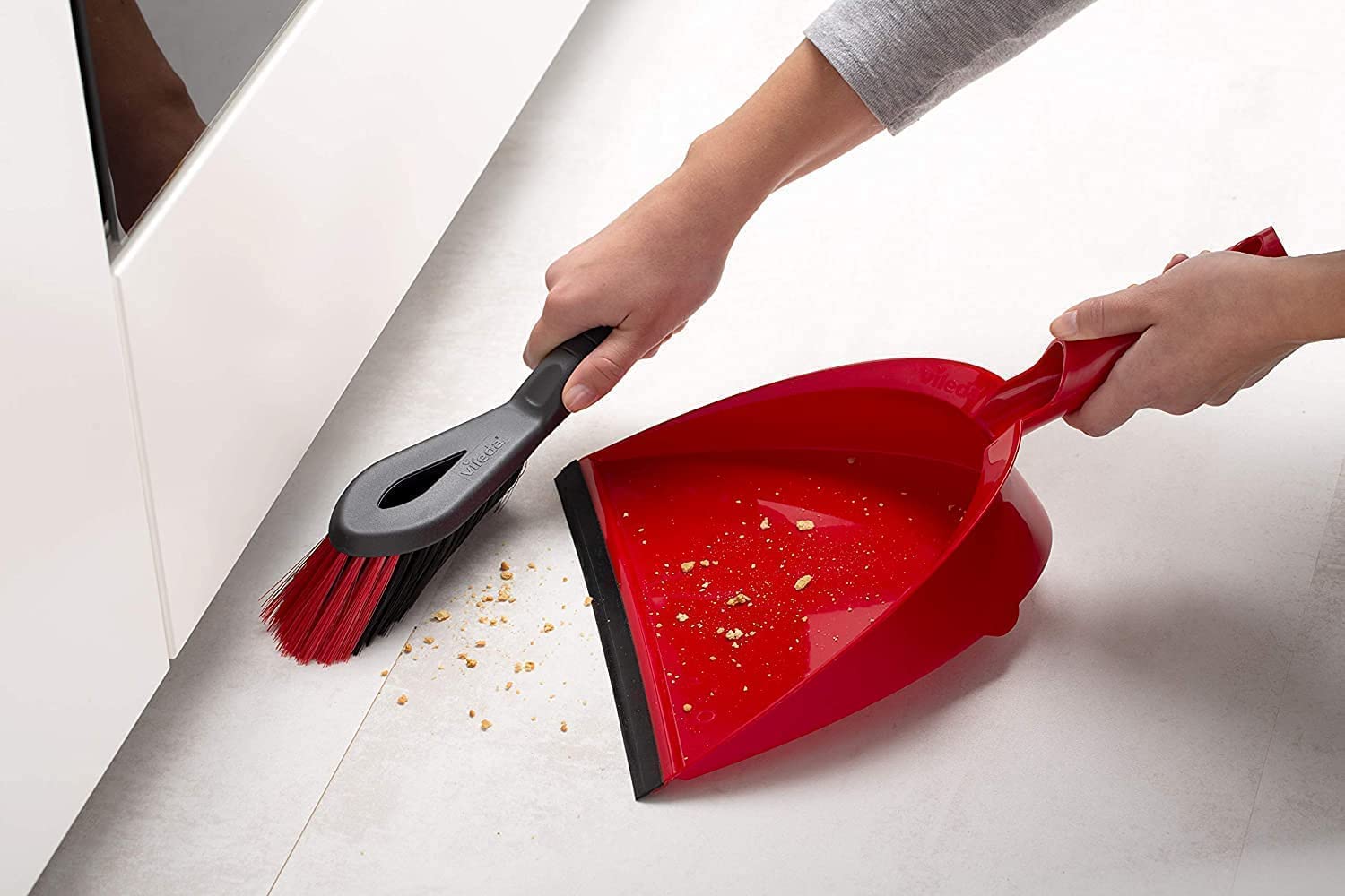 Vileda Zestaw 2produkty Miotła Duactiva 130cm + Szufelka ze zmiotką 2w1