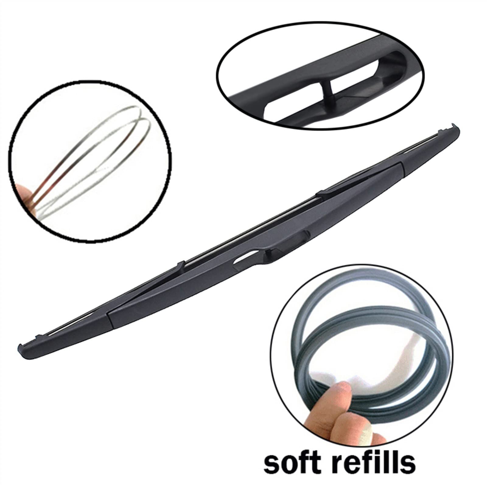 Juego De Escobillas Limpiaparabrisas Delanteras Y Traseras De 30 "+ 26" + 14 ", Cepillos Para Ventana De Parabrisas De Coche Para R&enault Para Espace IV 2002-2014 Parabrisas