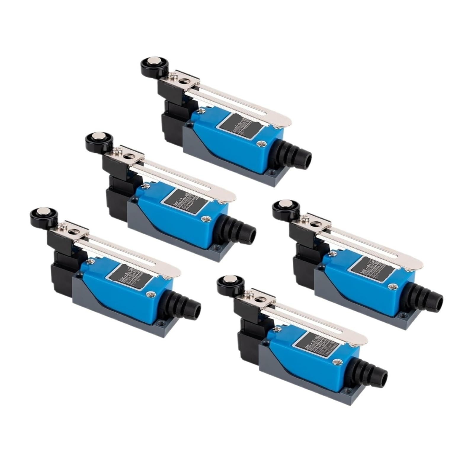5 pz ME-8108 Momentaneo Braccio di Leva A Rullo Finecorsa NC-NO AC 250 V 5A DC 115 0.4A for Mill Router