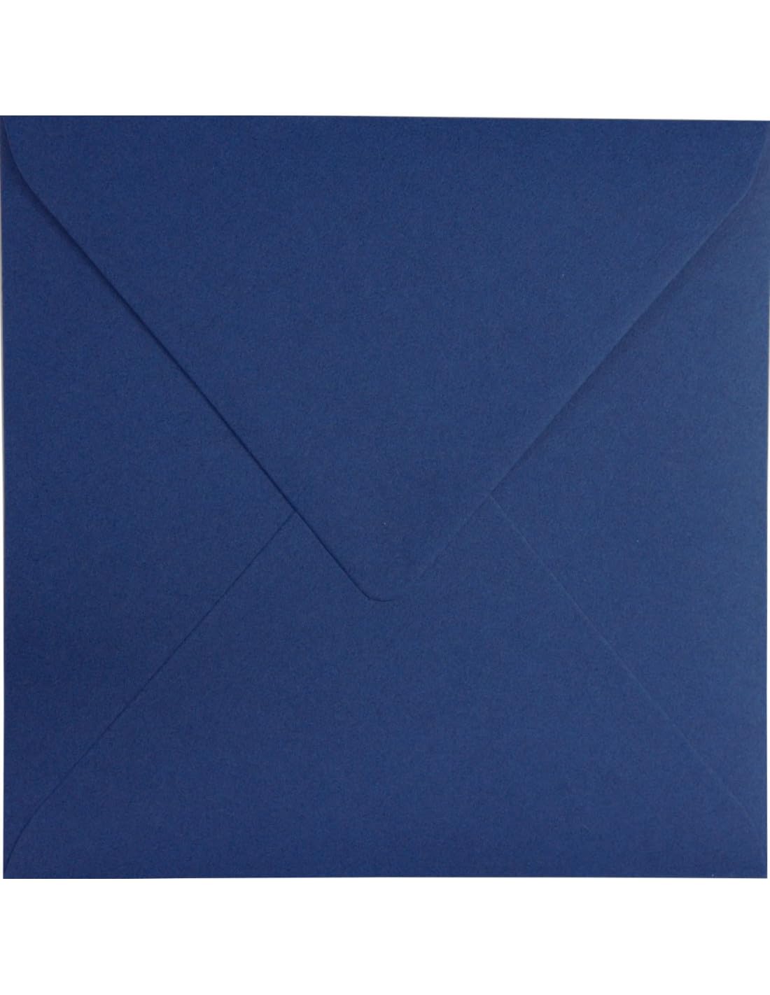 Netuno 25 sobres cuadrados, color azul oscuro, 153 x 153 mm, 120 g, color azul real, sobres ecológicos para tarjetas de cumpleaños, tarjetas de felicitación, tarjetas de boda, sobres de invitación de