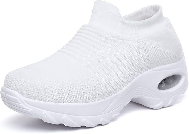 Dames Sneakers, Luchtkussen Flying Geweven Sport Cover Voet Schudschoenen  Casual Sokken Schoenen Lichtgewicht Lopende Sneakers,4,42 : Amazon.nl:  Kleding, schoenen \u0026 sieraden