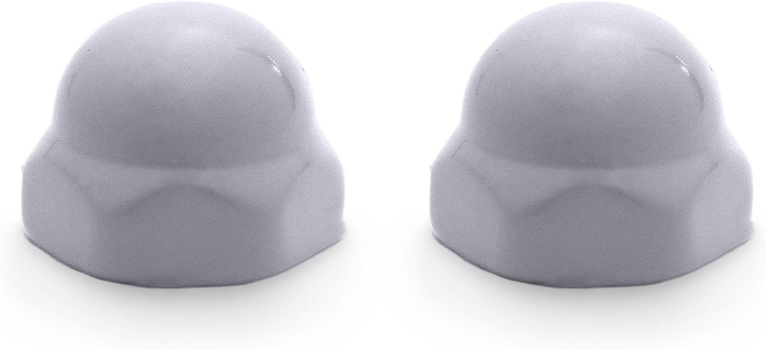 Replacement Ceramic Toilet Bolt Caps to Match American Standard Orchid of Vincennes, Set of 2