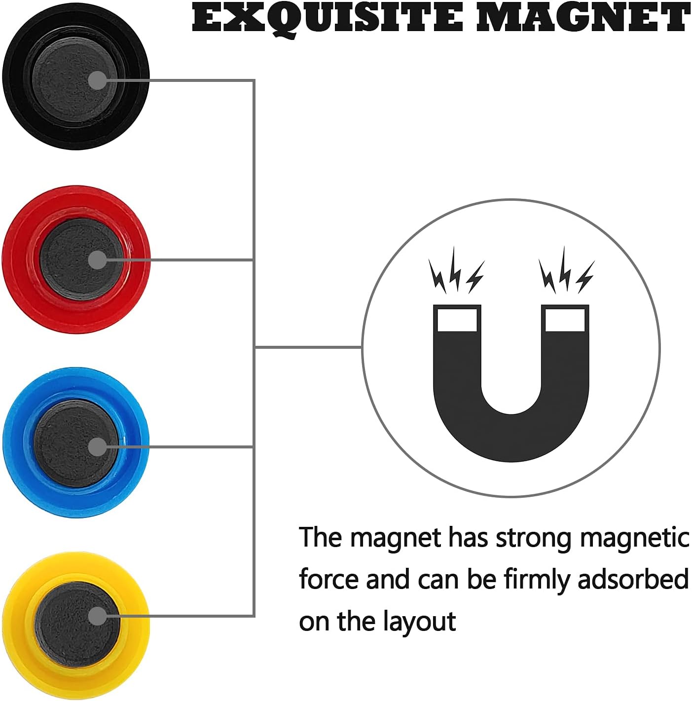 LEAP Soccer Magnets 27 Picese Use to Magnetic Whiteboard 2 Team Sport Goal Player Magnets for Magnetic Clipboard Coach Board