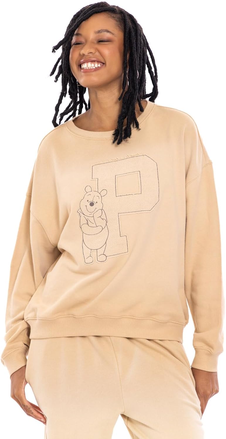 Disney French Terry Pullover Crew Neck Sweatshirt Adult Sizes (X-Small - 2XL)