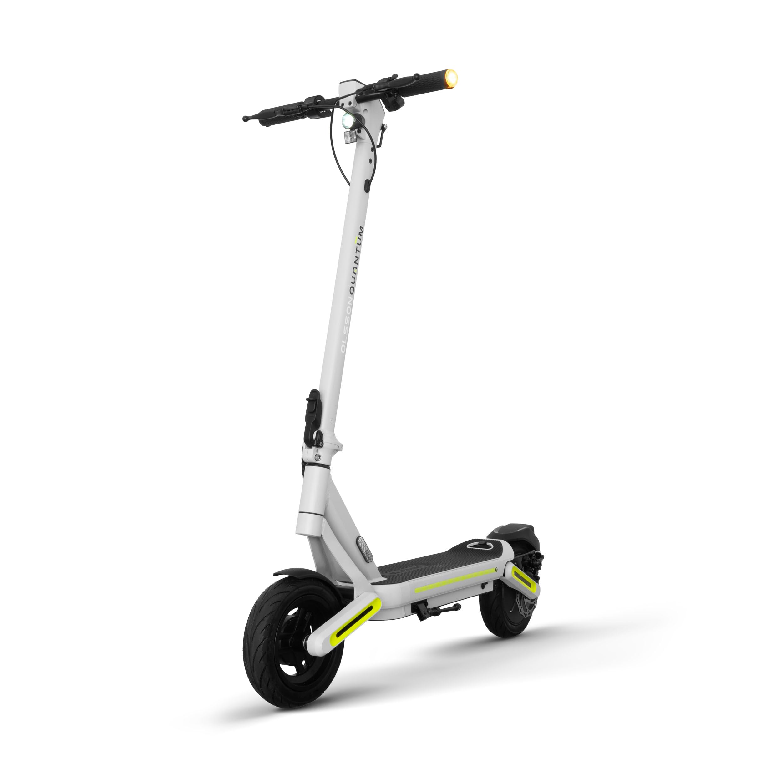 OLSSON Quantum Patinete Eléctrico Adultos Homologado DGT - 36V 580W Pot máxima 500 Nominal - Ruedas 10" - Intermitentes - Control de Crucero - Plegable - Bloqueable
